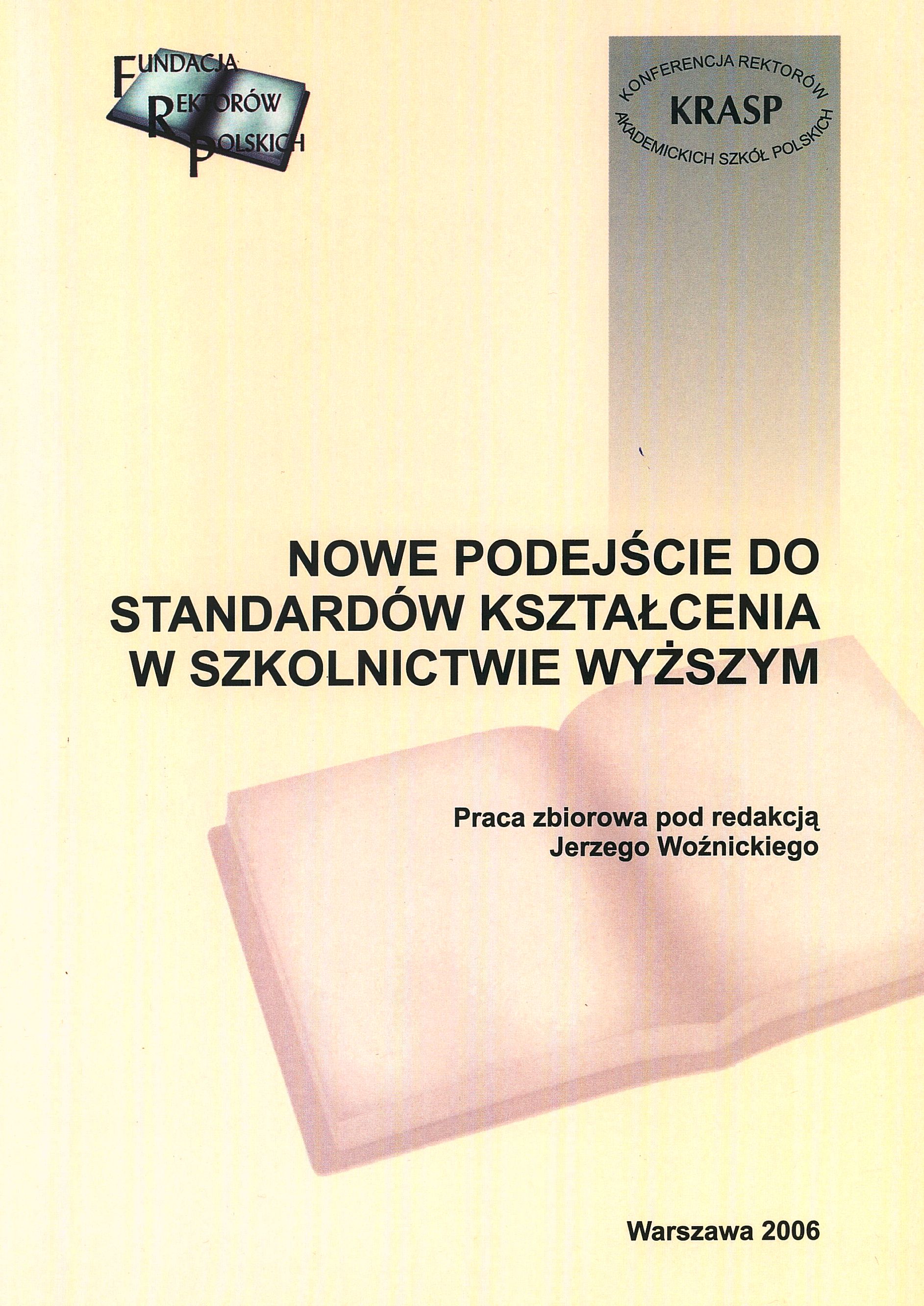 Nowe podejście do standardów kształcenia w szkolnictwie wyższym.